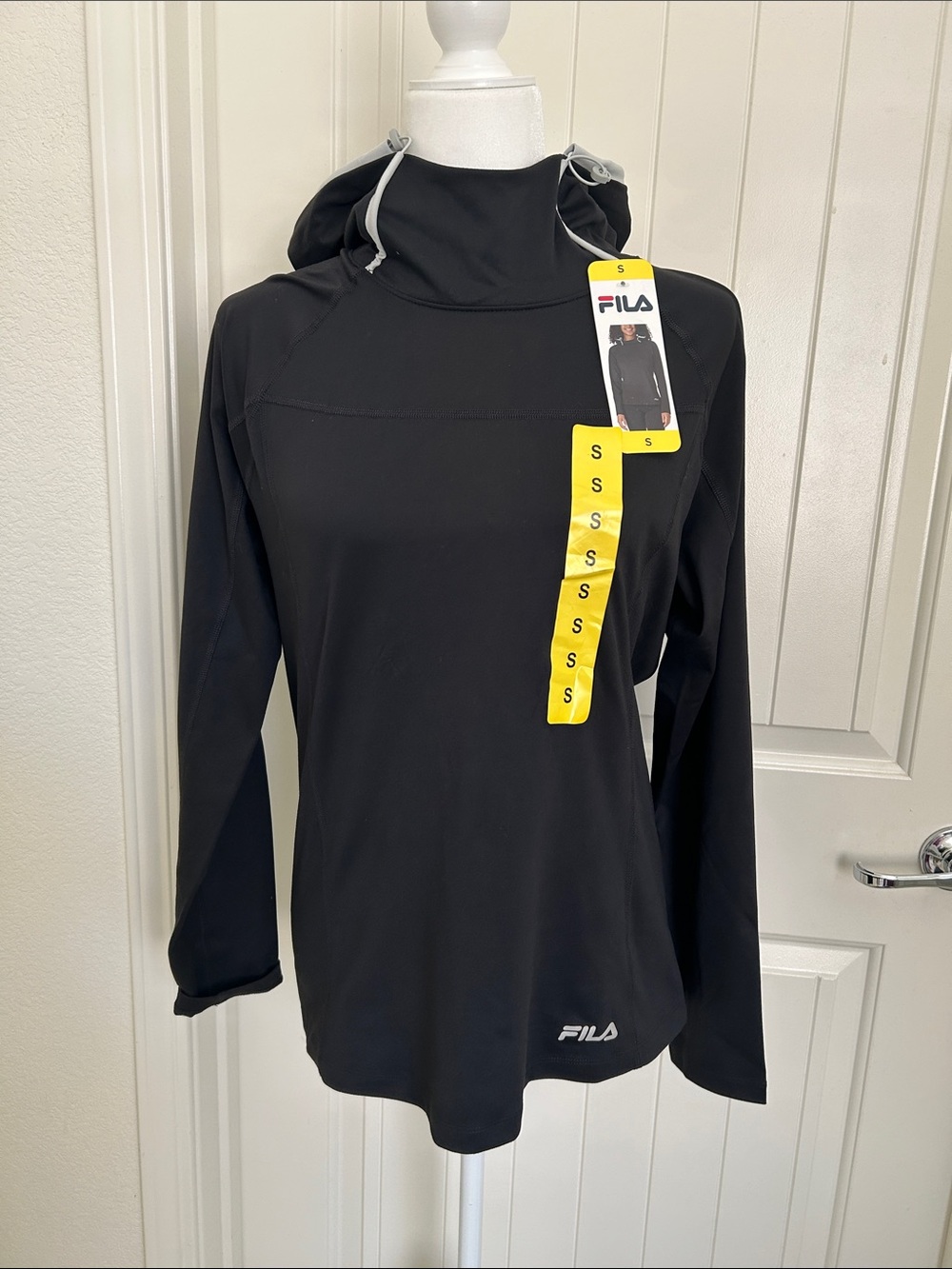 FILA Black Women's Hooded Utility Jacket